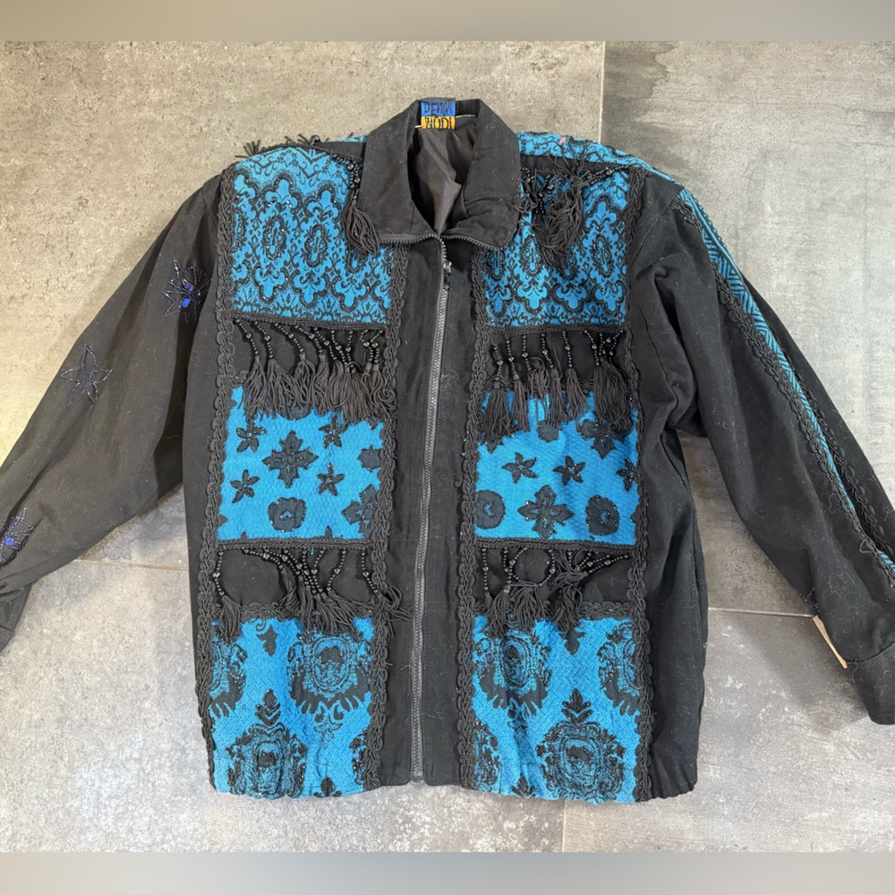 NWTS vintage Modi Denim jacket- blazer large